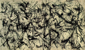 Caption: Jackson Pollock, Number 32, 1950. (Fair use. Source: Wikiart)