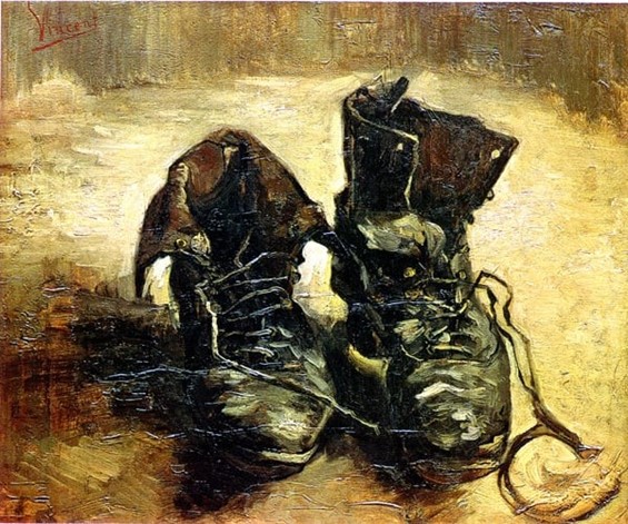 ڤينسنت ڤان جوخ، زوج من الأحذية، 1886